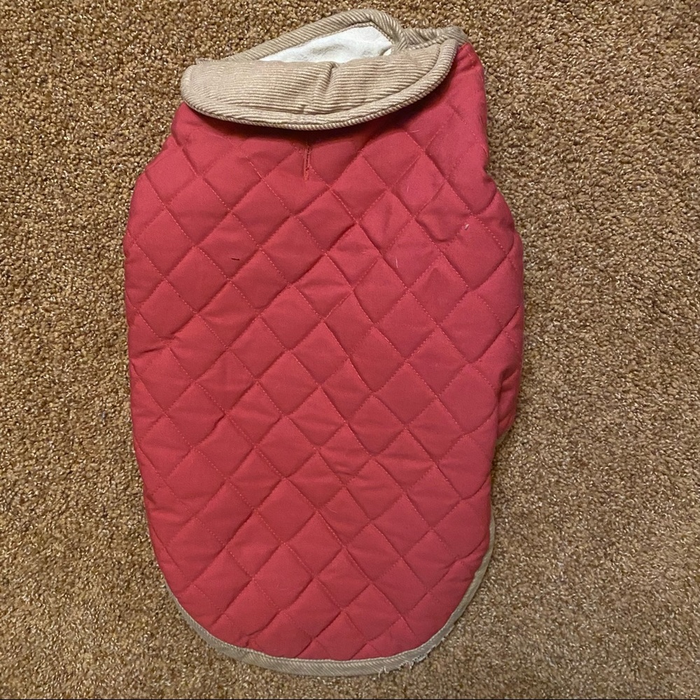 Dog Coat, adjustable belly size